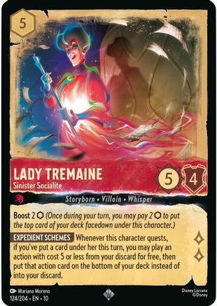 Lady Tremaine - Sinister Socialite (124/204) - WITW - Super Rare