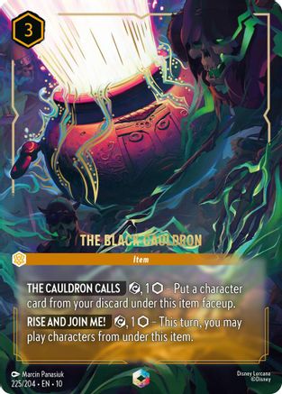 The Black Cauldron (Enchanted) (225/204) - WITW - Enchanted - Holofoil