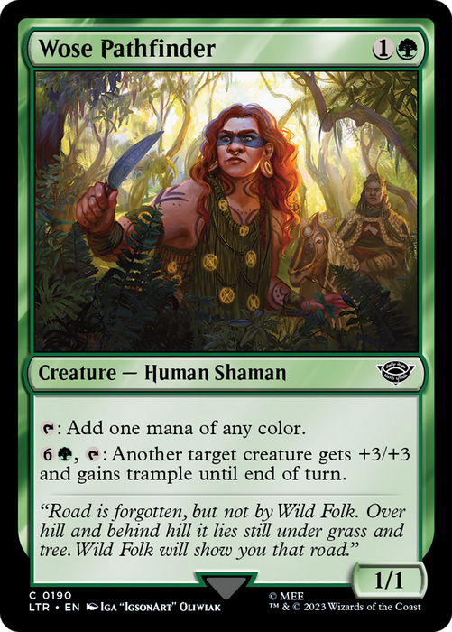Wose Pathfinder (LTR-190) - common - Foil