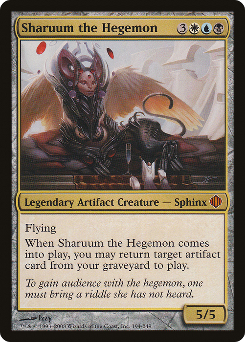 Sharuum the Hegemon (ALA-194) - mythic - Foil