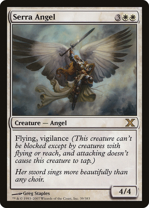 Serra Angel (10E-039) - rare