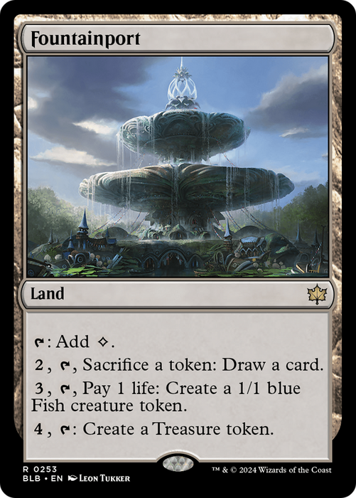 Fountainport (BLB-253) - rare - Foil