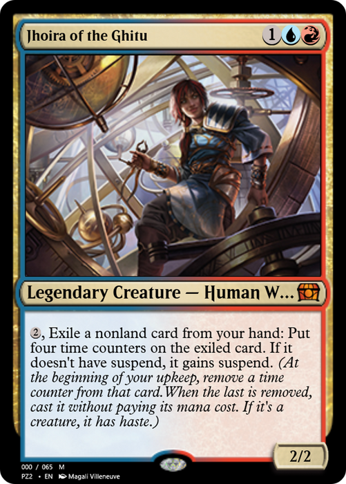 Jhoira of the Ghitu (PZ2-65847) - mythic
