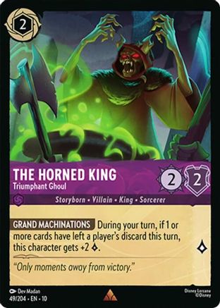 The Horned King - Triumphant Ghoul (49/204) - WITW - Rare
