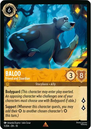 Baloo - Friend and Guardian (1/204) - WITW - Rare