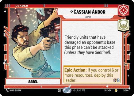Cassian Andor - Climb! (12/264) - SOP - Rare