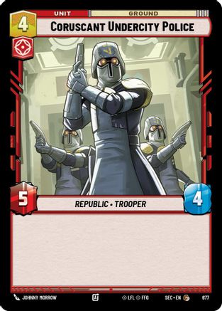 Coruscant Undercity Police (167/264) - SOP - Common