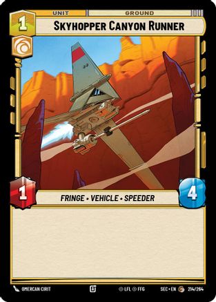 Skyhopper Canyon Runner (214/264) - SOP - Common
