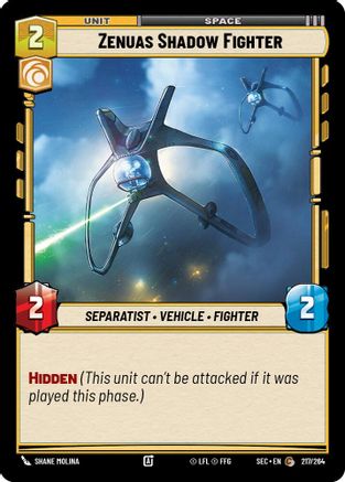 Zenuas Shadow Fighter (217/264) - SOP - Common