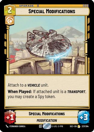 Special Modifications (227/264) - SOP - Rare