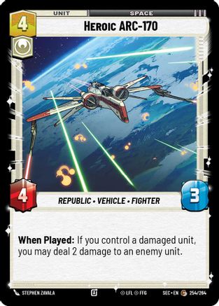 Heroic ARC-170 (254/264) - SOP - Common
