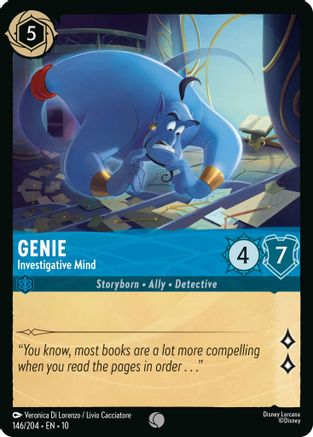 Genie - Investigative Mind (146/204) - WITW - Common