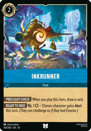 Inkrunner (169/204) - WITW - Uncommon - Cold Foil