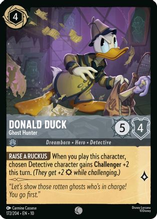 Donald Duck - Ghost Hunter (172/204) - WITW - Common