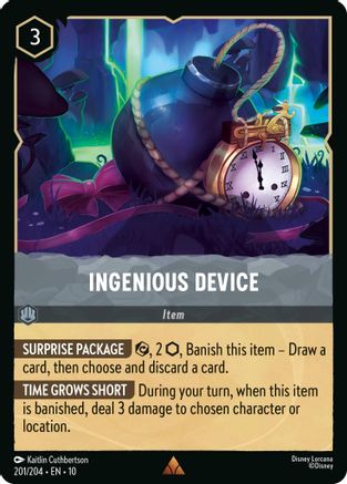 Ingenious Device (201/204) - WITW - Rare - Cold Foil