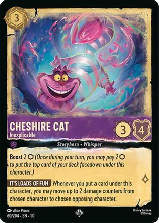 Cheshire Cat - Inexplicable (60/204) - WITW - Super Rare