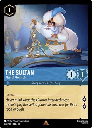 The Sultan - Playful Monarch (151/204) - WITW - Rare