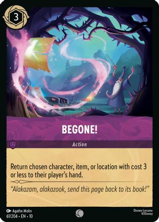 Begone! (61/204) - WITW - Common - Cold Foil