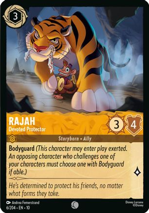 Rajah - Devoted Protector (6/204) - WITW - Common