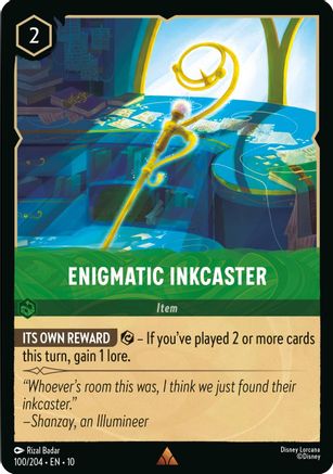 Enigmatic Inkcaster (100/204) - WITW - Rare