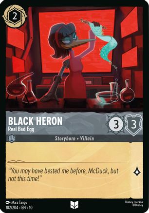 Black Heron - Real Bad Egg (182/204) - WITW - Uncommon - Cold Foil