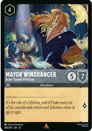 Mayor Winddancer - Actor-Turned-Politician (188/204) - WITW - Rare