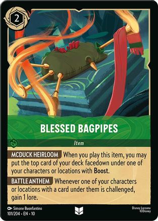 Blessed Bagpipes (101/204) - WITW - Uncommon