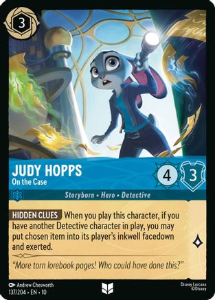 Judy Hopps - On the Case (137/204) - WITW - Uncommon