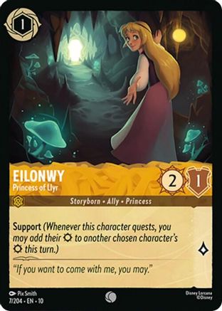 Eilonwy - Princess of Llyr (7/204) - WITW - Common - Cold Foil