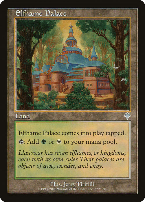 Elfhame Palace (INV-322) - uncommon - Foil