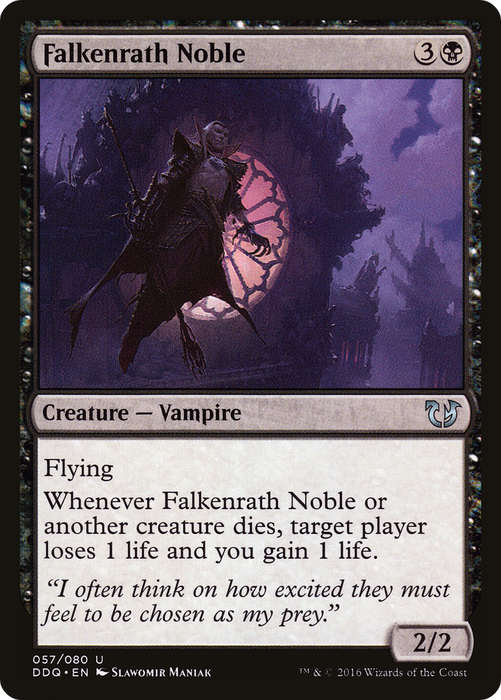 Falkenrath Noble (DDQ-057) - uncommon