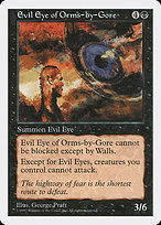 Evil Eye of Orms-by-Gore (5ED-159) - uncommon