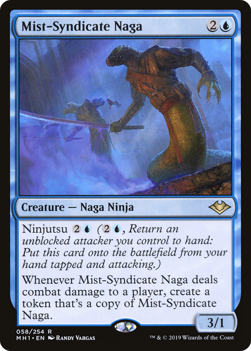Mist-Syndicate Naga (MH1-058) - rare - Foil