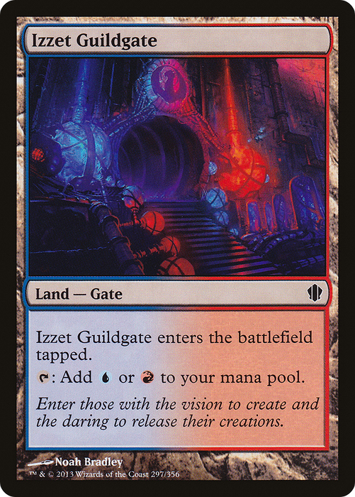 Izzet Guildgate (C13-297) - common