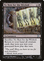 No Rest for the Wicked (10E-165) - uncommon - Foil