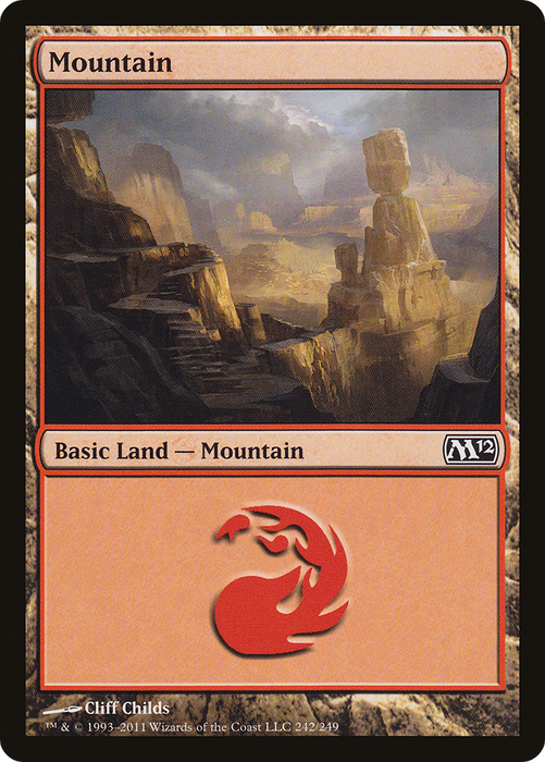 Mountain (M12-242) - common - Foil
