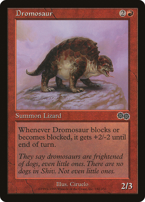 Dromosaur (USG-182) - common