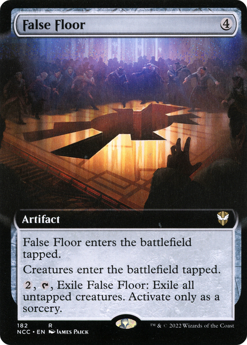 False Floor (NCC-182) - rare: (Extended Art)