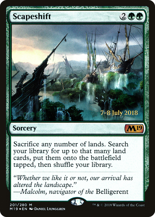 Scapeshift (PRE-201S) - mythic - Foil