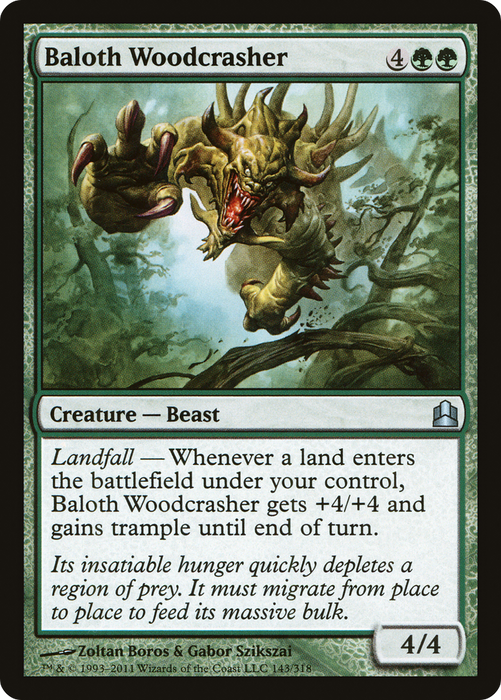 Baloth Woodcrasher (CMD-143) - uncommon