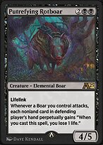 Putrefying Rotboar (YBLB-010) - rare