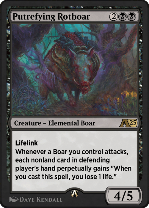 Putrefying Rotboar (YBLB-010) - rare