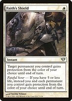 Faith's Shield (DKA-007) - uncommon - Foil