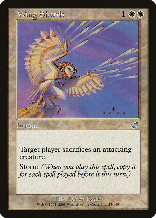 Wing Shards (SCG-025) - uncommon - Foil