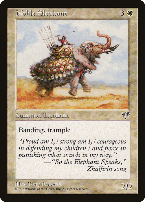 Noble Elephant (MIR-030) - common