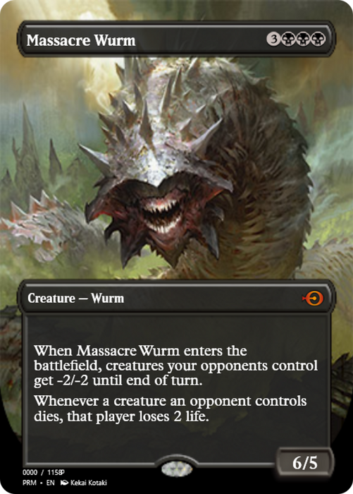 Massacre Wurm (PRM-81914) - mythic
