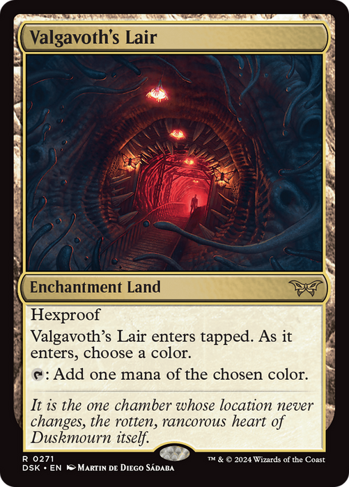 Valgavoth's Lair (DSK-271) - rare - Foil