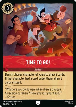 Time to Go! (131/204) - WITW - Uncommon - Cold Foil