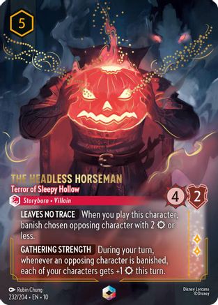 The Headless Horseman - Terror of Sleepy Hollow (Enchanted) (232/204) - WITW - Enchanted - Holofoil