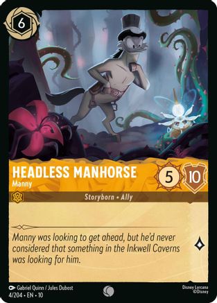 Headless Manhorse - Manny (4/204) - WITW - Common - Cold Foil
